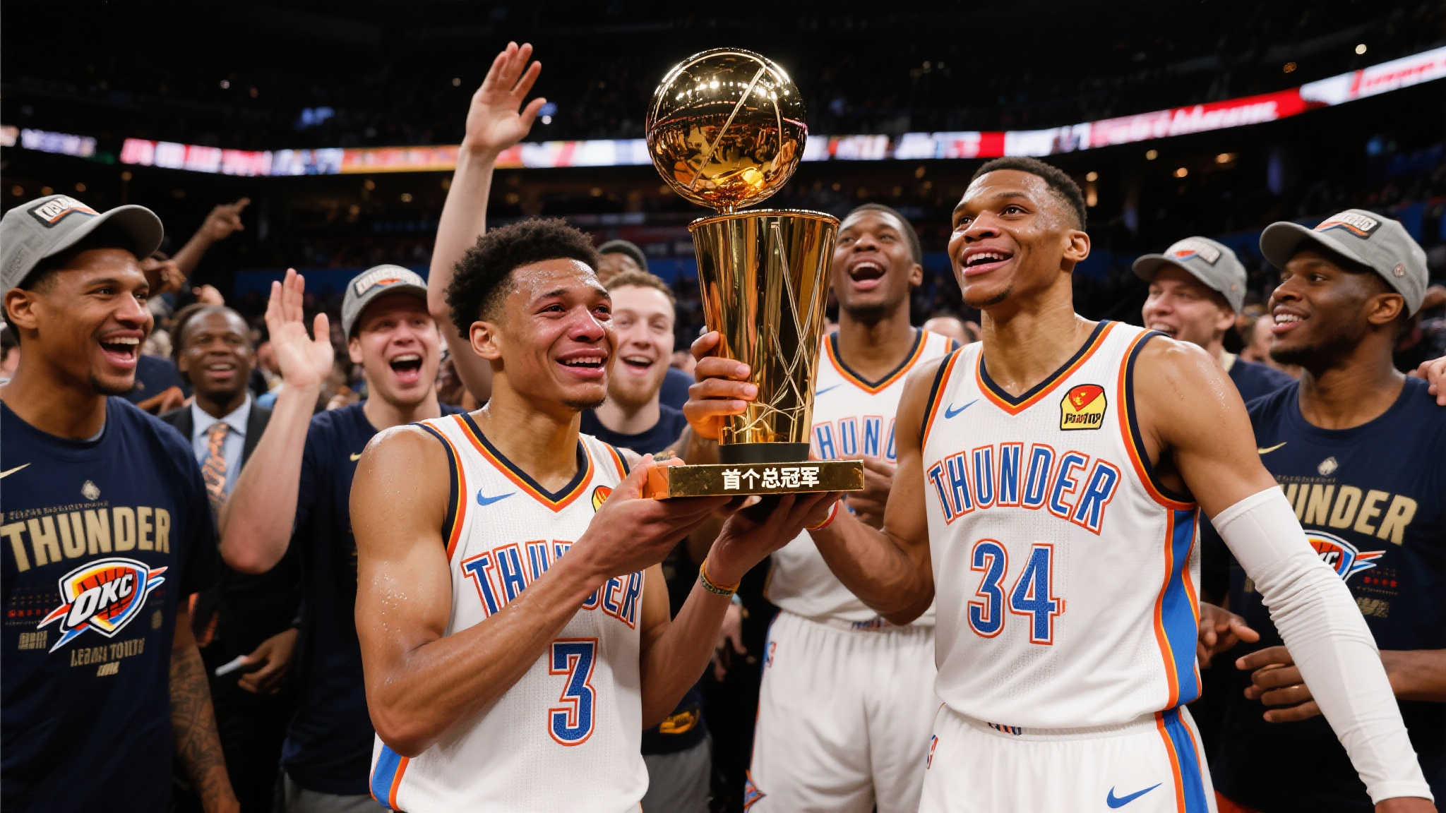 对于任何运动员来说，总决赛胜利是汗水、泪水和不懈奋